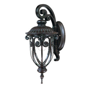Dark Brown Hanging Goblet Wall Light - 808230011250