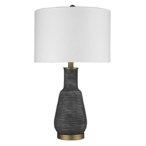 Trend Home 1-Light Brass Table Lamp - 808230018013