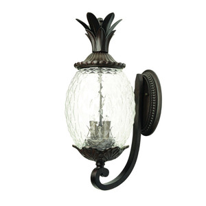 Lanai 3-Light Black Coral Wall Light - 808230010260