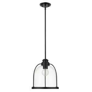 Stanton 1-Light Matte Black Pendant - 808230008434