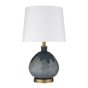 Trend Home 1-Light Brass Table Lamp - 808230017863
