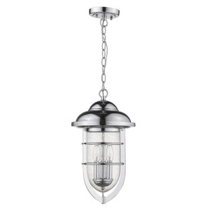 Dylan 3-Light Chrome Hanging Lantern - 808230005815