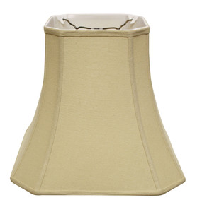 Tan Linen Square Lamp Shade