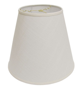 16" White Deep Empire Linen Lampshade - 606114556824 16" White Deep Empire Linen Lampshade - 606114556824