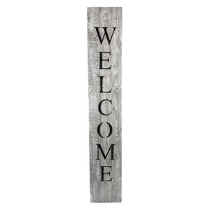 Rustic White Wash Front Porch Welcome Sign - 4512822811062