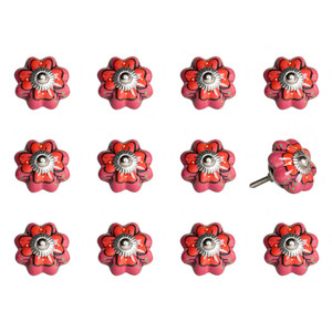 1.5" X 1.5" X 1.5" Pink Red And Green Knobs 12 Pack - 614486198726 1.5" X 1.5" X 1.5" Pink Red And Green Knobs 12 Pack - 614486198726