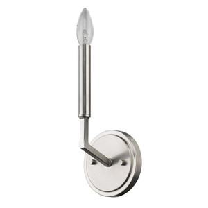 Minimalist Silver Wall Sconce - 808230010666 Minimalist Silver Wall Sconce - 808230010666