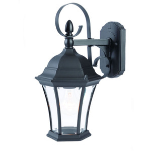 Matte Black Swing Arm Hanging Lantern Wall Light - 808230012271 Matte Black Swing Arm Hanging Lantern Wall Light - 808230012271