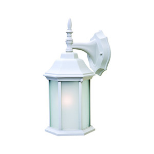 XL White Frosted Glass Swing Arm Wall Light - 808230075368