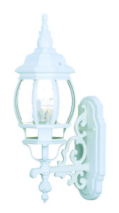 White Glass Globe Wall Light - 808230012004