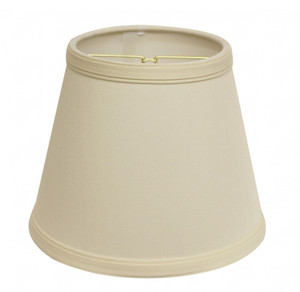 8" Ivory Empire Hardback Slanted No Slub Lampshade - 606114555971 8" Ivory Empire Hardback Slanted No Slub Lampshade - 606114555971