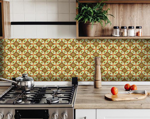 5" X 5" Gloria Removable Peel and Stick Tiles - 808230086678 5" X 5" Gloria Removable Peel and Stick Tiles - 808230086678