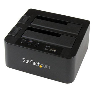 Startech 2-bay Hard Drive Duplicator Dock; 2.5 / 3.5 Sata Drives; Sata Iii; Up To 22 Gb/m - 065030855884 Startech 2-bay Hard Drive Duplicator Dock; 2.5 / 3.5 Sata Drives; Sata Iii; Up To 22 Gb/m - 065030855884