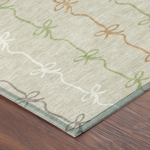 10' X 14' Beige And Gray Southwestern Washable Indoor Outdoor Area Rug