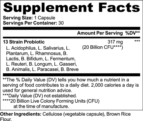 NVNQA Gut & Immune Probiotic