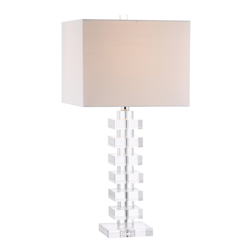 28" Clear Novelty Table Lamp With Shade
