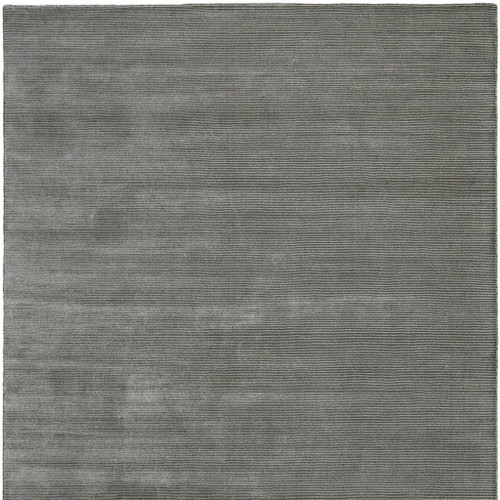 9' X 12' Black Hand Woven Area Rug