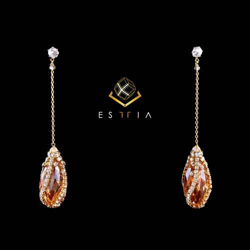 Iridescent Drop - Chandelier/Dangle