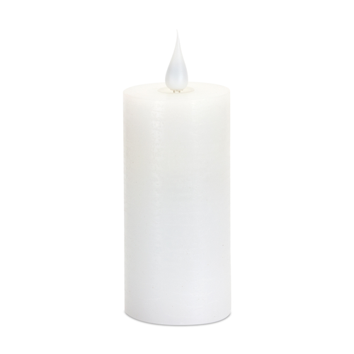 LED Candle 1.75"D x 4"H Wax/Plastic 2 AA Batteries Not Included