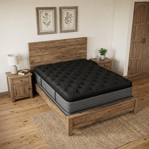 15" Copper Infused California King Gel Memory Foam Ultra plush Hybrid Mattress