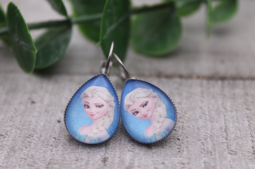 Elsa Glass French Lever Earrings