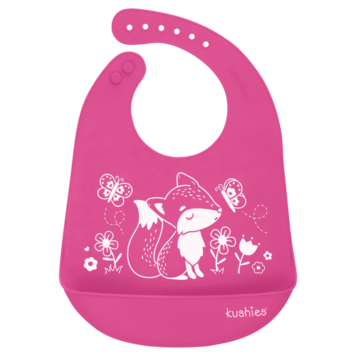 Silicatch Silicone Bib W/Pocket