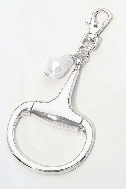 Horsebit Keychain Charm for Bag