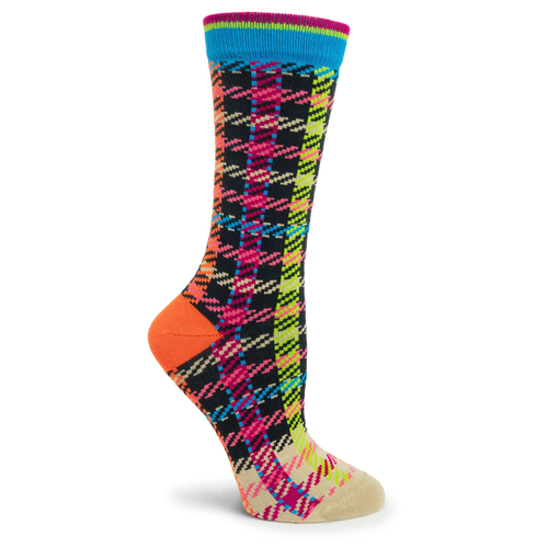Chanel Plaid Sock