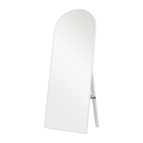 Solid Wood Arch Freestanding Framed Full Length Mirror