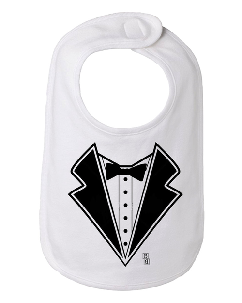Tuxedo Baby/Toddler Bib  One Size