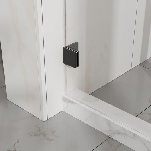 72" X 48" Tempered Glass Shower Door
