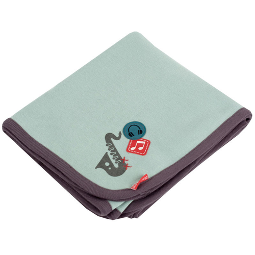 Rock A Bye Baby | Blanket - Seaform Solid/Stripe   - One Size