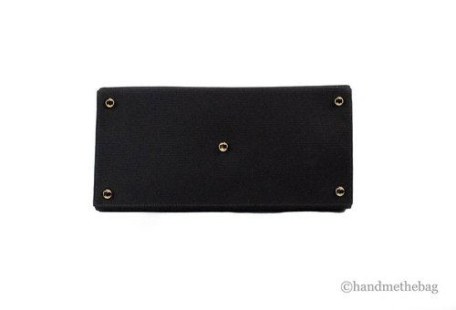 Fendi X Versace Fendace Black Canvas Shopper Tote