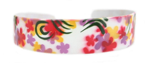 Multi-color Flower Headband