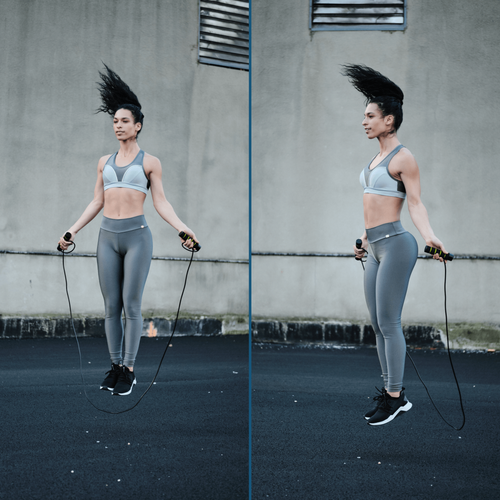 Strength & Stability Home Fitness Cardio Bundle - Blue