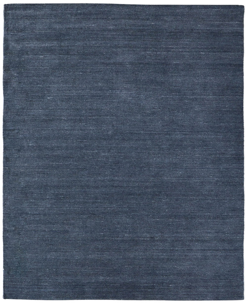 2' X 3' Blue And Gray Handmade Indoor Outdoor Area Rug