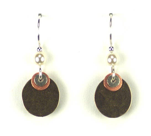 Small Oval with Tiny Discs Over