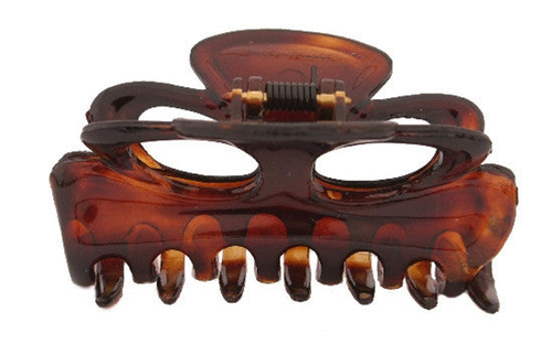 Small Flat Hair Claw Tortoise Shell