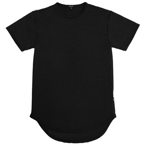 QUILTED SCALLOP TEE
