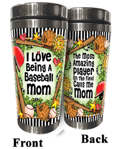 Baseball Family Stainless Steel Tumbler