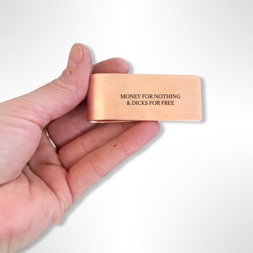 Dicks For Free Money Clip