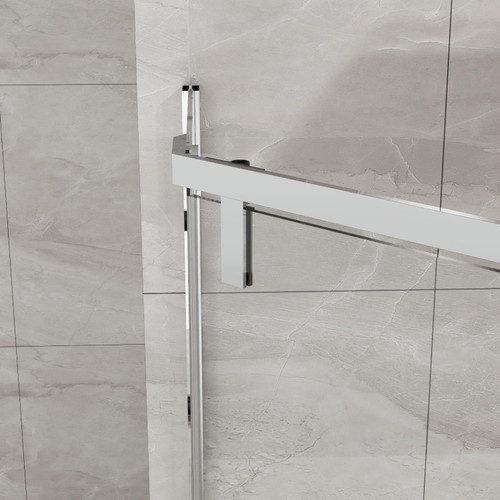 72" X 36" Tempered Glass Shower Door