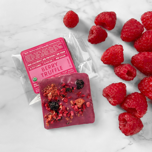 USDA Organic Mixed Berry mini truffle bar