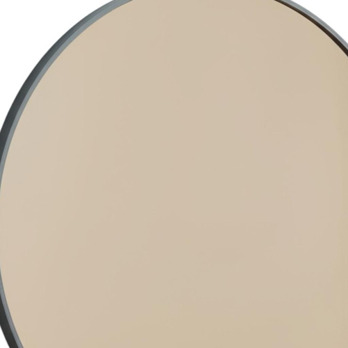 Metal Round Framed Bathroom Vanity Mirror