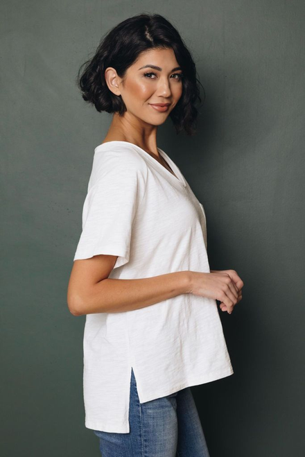 Perfect Fit V Neck Tee
