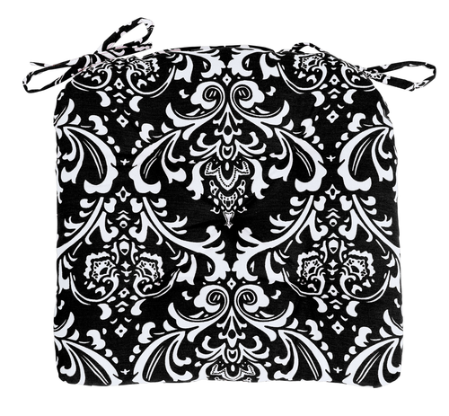 100% Cotton - Comfortable Chair Pads with Ties ,Thick Cotton Filling