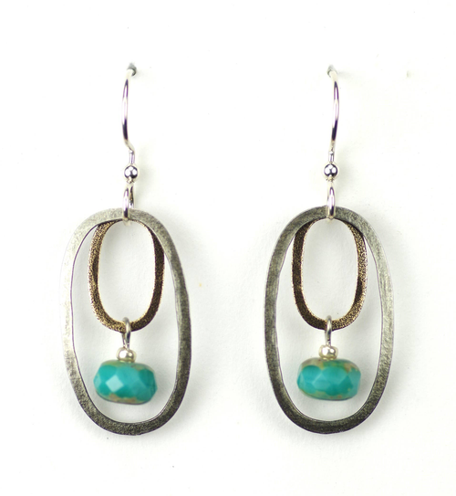 Oval Rings With Drop