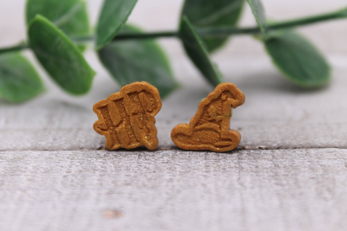 HP || Stud Earrings || Hypoallergenic