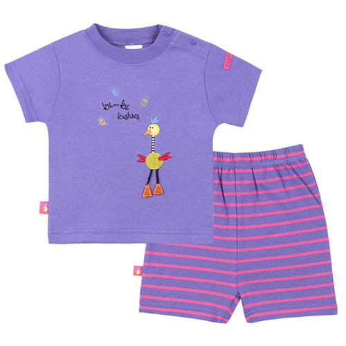 S/S Tshirt Short Set Ku Ku Bird