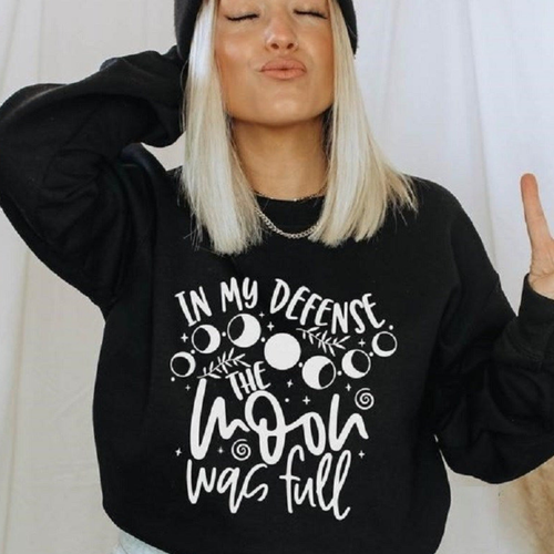 Women's The Moon Was Full Sweatshirt